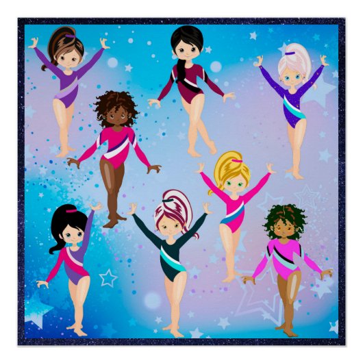 Poster Amis de la gymnastique (Devant)