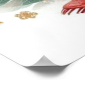 Poster Amis De Snowman Et De Reindeder (Coin)