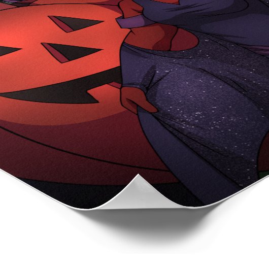 Poster Amis d'Halloween (Coin)