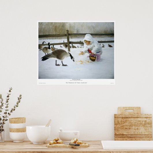 Poster Amis d'hiver (Cuisine)