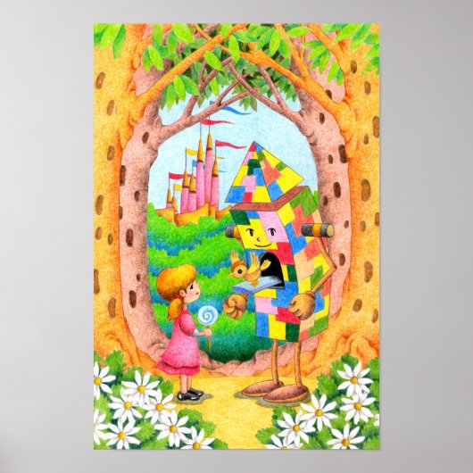 Poster Amis du pays des contes de fées. (Devant)