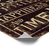 Poster Amis et café (Coin)