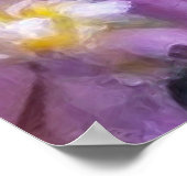 Poster Amis et fleurs 2 (Coin)