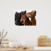 Poster Amis islandais du cheval, Islande (Cuisine)