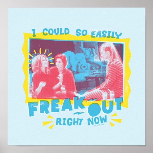 Poster AMIS™ | Je Pouvais Tellement Facilement Freak En C (Devant)