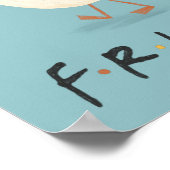 Poster AMIS™ | Le poussin et le canard (Coin)