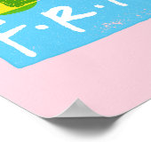 Poster AMIS™ | Logo avec icônes (Coin)