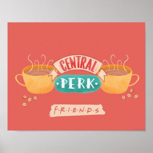 Poster AMIS™ | Mais Premier Café - Central Perk (Devant)