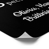 Poster AMIS Photo personnalisée (Coin)