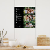 Poster AMIS Photo personnalisée (Cuisine)