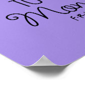 Poster AMIS™ | Vous êtes le Rachel à ma Monica (Coin)