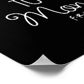 Poster AMIS™ | Vous êtes le Rachel à ma Monica (Coin)