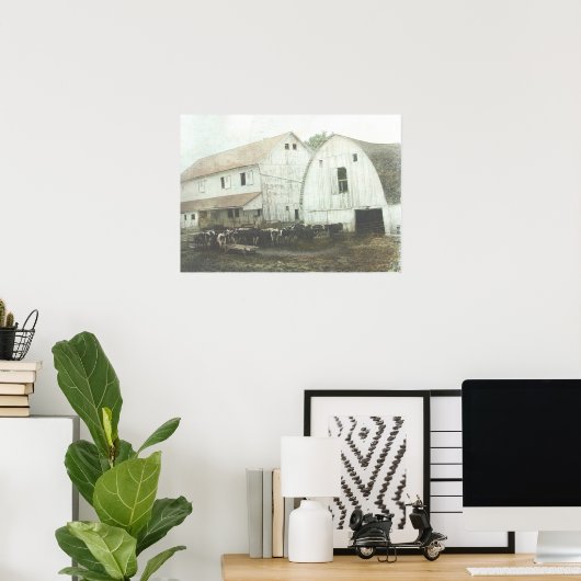 Poster Amish (Bureau à domicile)