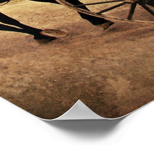 Poster Amish Buggy (Coin)