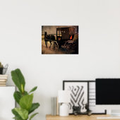 Poster Amish Buggy (Bureau à domicile)