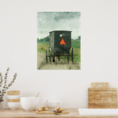 Poster Amish Buggy (Cuisine)