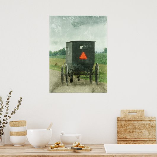Poster Amish Buggy (Cuisine)