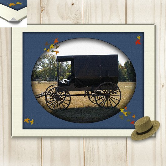 Poster Amish Buggy
