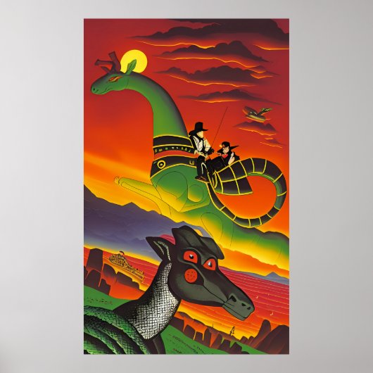 Poster Amish Fantasy Getaway (Devant)