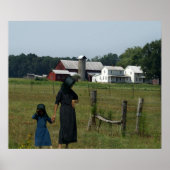 Poster Amish Farm Life (Devant)