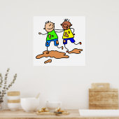 Poster Amitié (Cuisine)