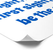 Poster Amitié À Première Vue - Citation D'Amitié (Coin)