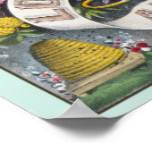 Poster Amitié, Amour, Vérité Vintage (Coin)