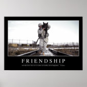 Poster Amitié : Citation Inspirationnelle (Devant)