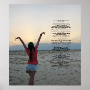 Poster Amitié par Kahlil Gibran