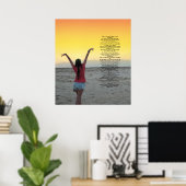 Poster Amitié par Kahlil Gibran (Bureau à domicile)