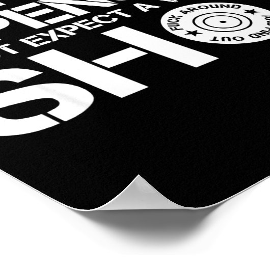 Poster Ammo Is Expensive Don't Expect A Warning Shot (Coin)