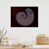 Poster Ammonite Shell (Cuisine)