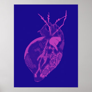 Poster Amoeba Minx : Pétales d'orchidées