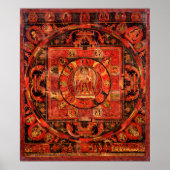 Poster Amogapasha Mandala Thangka (Devant)