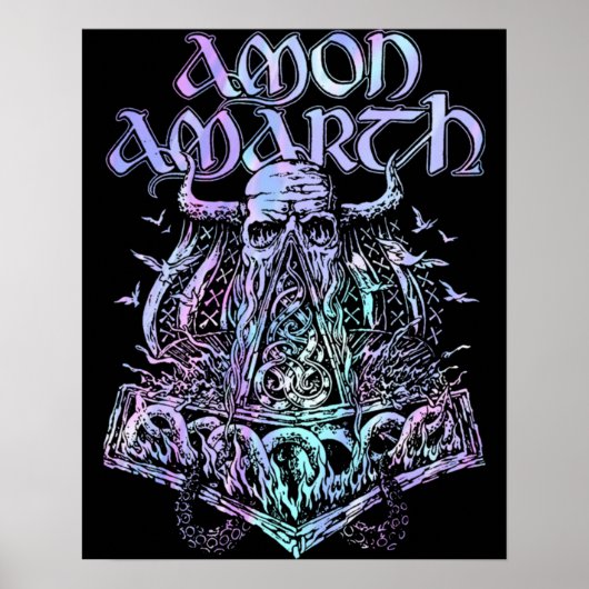 Poster Amon Amarth Music Don Pour Hommes Femmes (Devant)