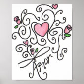 Poster Amor (Devant)