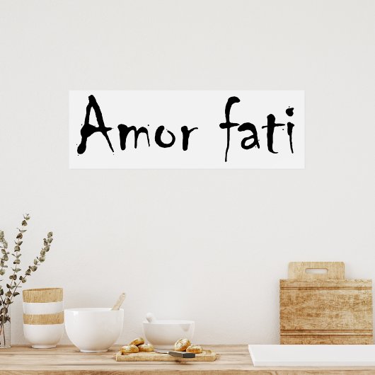 Poster Amor (Cuisine)