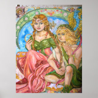 Poster Amor et une princesse.