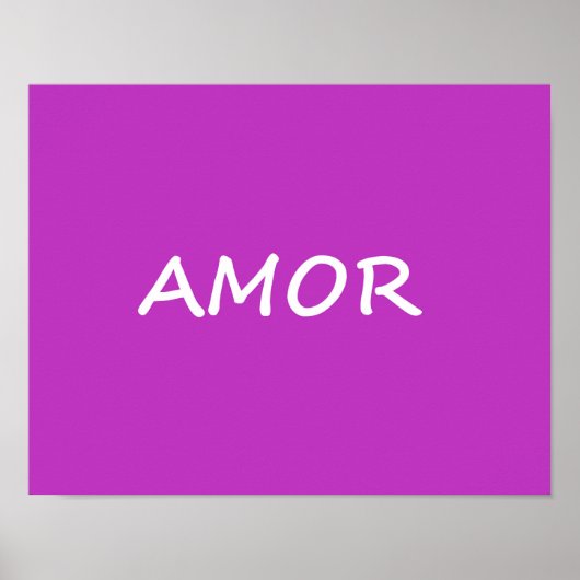 Poster Amor, L'Amour Espagnol (Devant)
