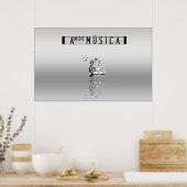 Poster Amor Musica (Cuisine)