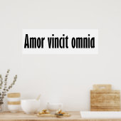 Poster amor vincit omnia (Cuisine)