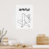 Poster Amore (Cuisine)