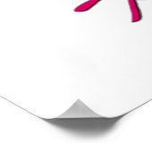 Poster Amore avec le coeur défilé Design 1 - Imprimer (Coin)