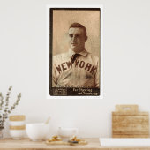Poster Amos Rusie Rare Baseball 1895 (Cuisine)