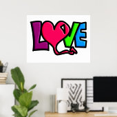 POSTER AMOUR (Bureau à domicile)
