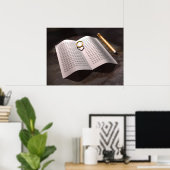 Poster amour (Bureau à domicile)