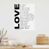 Poster Amour (Cuisine)