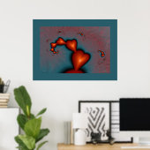 Poster amour (Bureau à domicile)