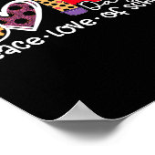 Poster Amour 100 Jours D'École (Coin)