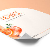 Poster Amour à First Spritz Conseils pour la mariée et la (Coin)